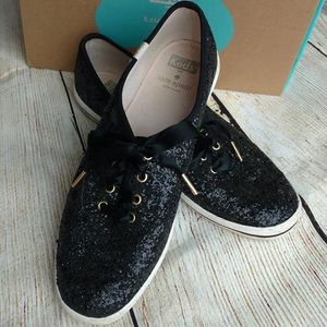 Keds for Kate Spade glitter shoes